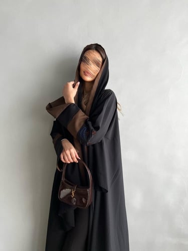 عباية قماش كريب | G79