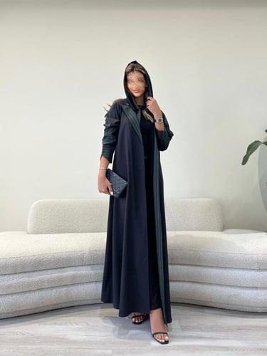 عباية كلوش قماش كريب تايواني | G60