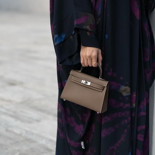 كيلي كاكي قفل فضي