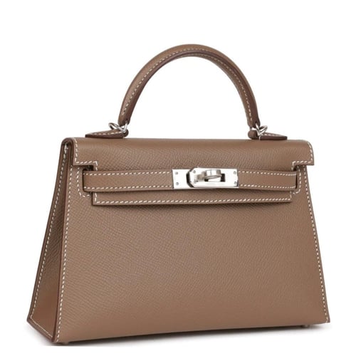 كيلي كاكي قفل فضي