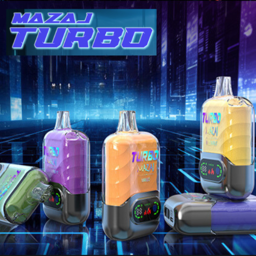 مزاج تيربو 15000 سحبة 50 نيكوتين Mazaj Turbo 15000...