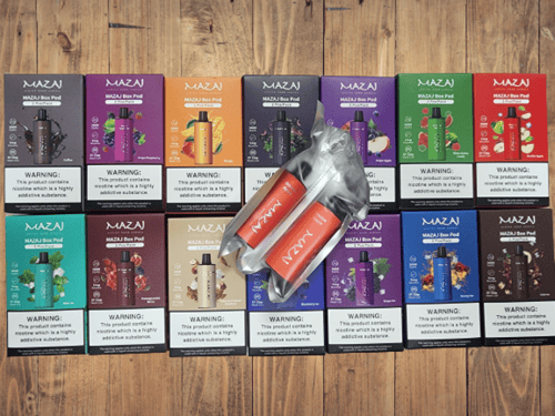 بودات مزاج بوكس 3000 سحبة Pods for Mazaj Box