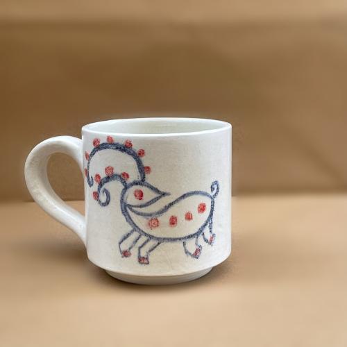 كوب الغزال الأزرق