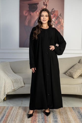 عباية نص كلوش كسرات امام وخلف