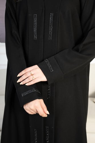 عباية جواهر بقماش لمار