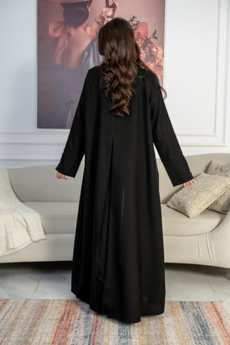 عباية نص كلوش كسرات امام وخلف