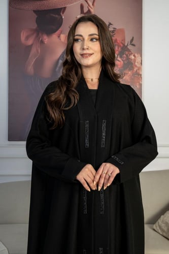 عباية جواهر بقماش لمار