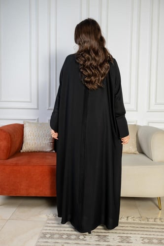 عباية حرير كسرات من الامام