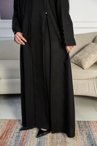 عباية نص كلوش كسرات امام وخلف