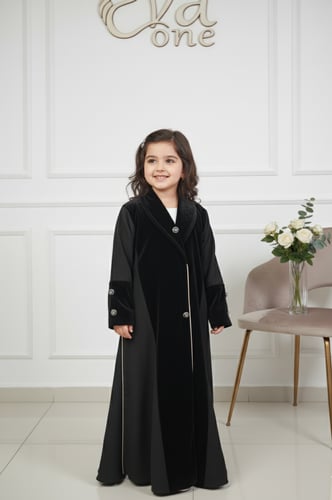 بناتي عباية لمسة الدفء –EV604