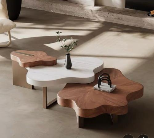 طاوله وسط على شكل زهره