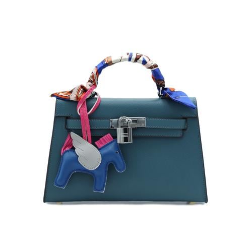 شنطة هرمز صغير لوقو فضي