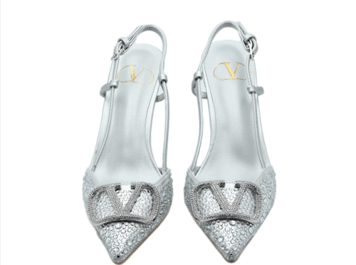 كعب فالنتينو سلفر