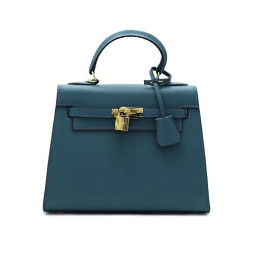 شنطة هرمز كبير لوقو ذهبي