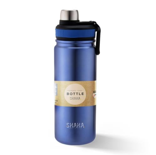 شاها قارورة رياضية ستانلس ستيل ، سعة 680 مل، متعدد...