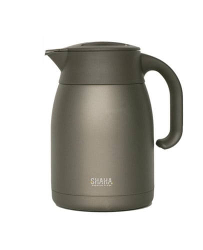 شاها ترمس ستانلس ستيل مع فلتر، سعة 1.1 لتر، متعدد...