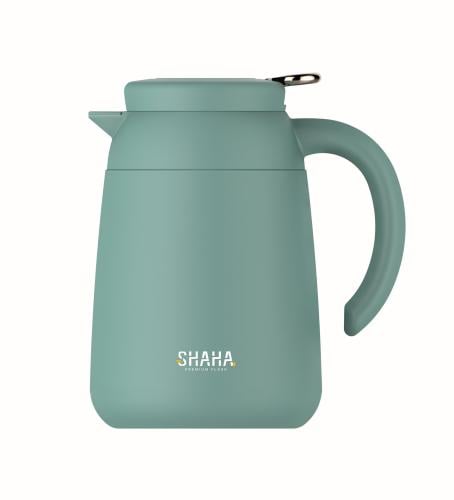 شاها ترمس ستانلس ستيل, سعة 1 لتر, متعدد الالوان