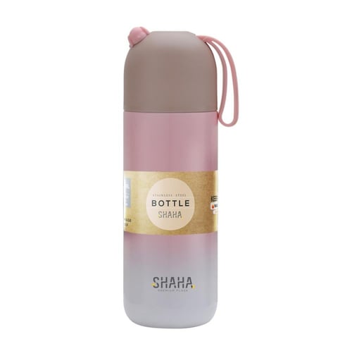 شاها قارورة ستانلس ستيل مع يد سيليكون، سعة 300 مل،...