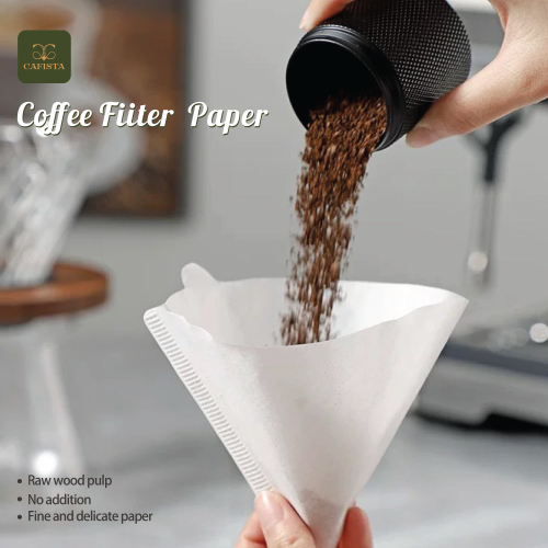 فلاتر كافيستا ورقية V60 مقاس 02 عدد 60 فلتر