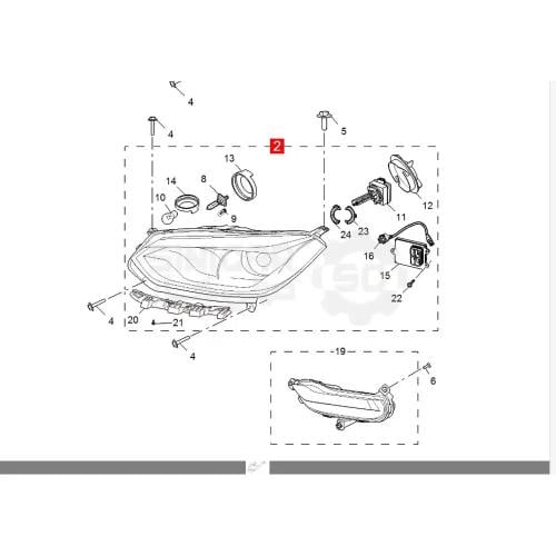 شمعه امامي يمين فل كامل ام جي جي اس 18-23