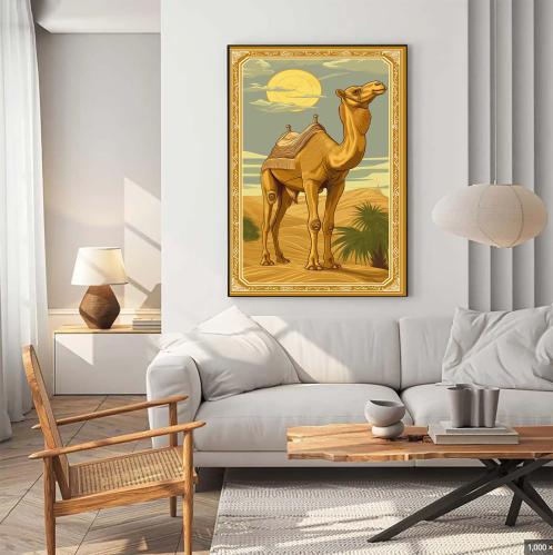 لوحة جمل بتصميم مودرن