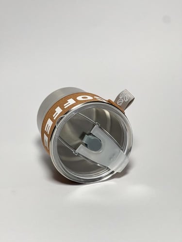 كوب ستيل مع غطاء