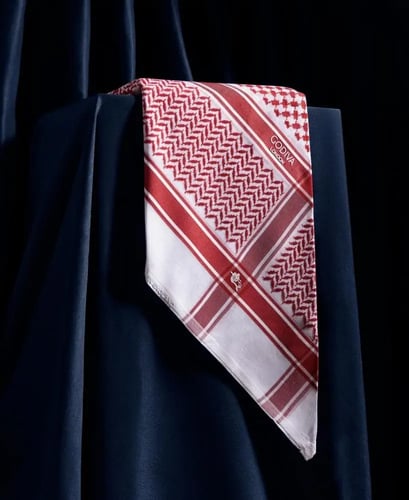 شماغ جوديفيا 2026 احمر بلس GODIVA