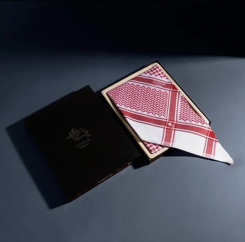 شماغ جوديفيا 2026 احمر بلس GODIVA