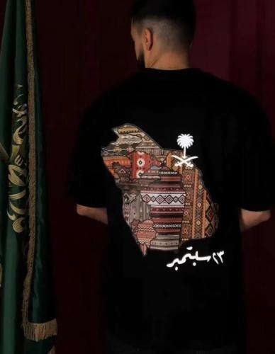 تيشيرت خريطة المملكة
