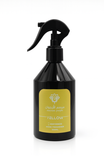 Yellow air freshener