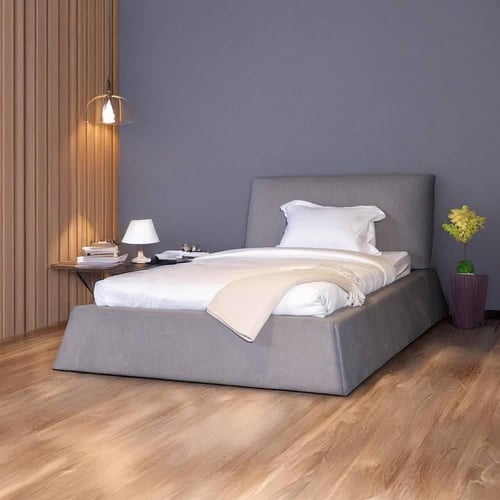 سرير نوم - رمادي داكن