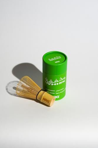 فرشاة تحريك الماتشا (ويسك البامبو)