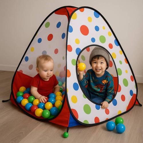خيمة اطفال 50-100 كرة ملون