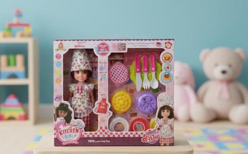 عروسة مع ادواتها