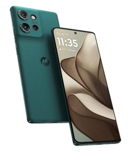 موتورولا ايدج 50 5G ثنائي الشريحة لون أخضر الغابة...