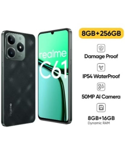 هاتف C61 ثنائي الشريحة باللون الأخضر الداكن
