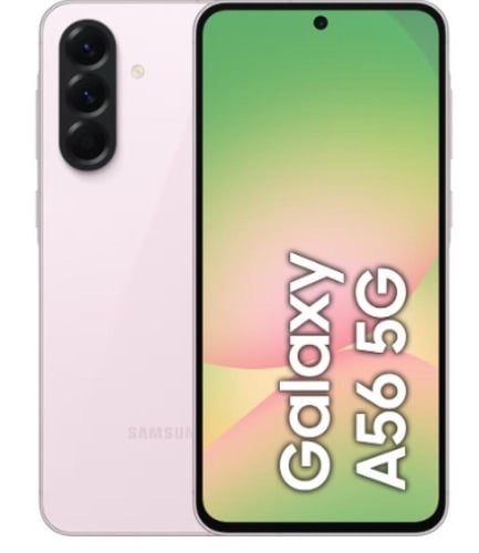 جالاكسي A56 5G ثنائي الشريحة وردي رائع 8 جيجاباي