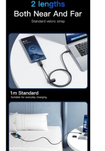 كابل PD لهاتف ايفون 15 14 13 12 11 فائق المتانة وع...