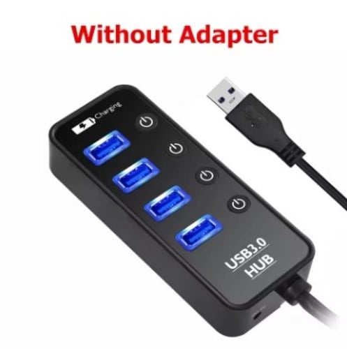 USB HUB 3.0 4 Port شاحن الهاتف الذكي متعدد لأجهزة...