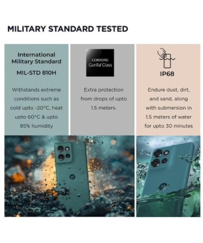 موتورولا ايدج 50 5G ثنائي الشريحة لون أخضر الغابة...