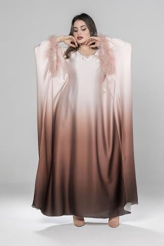 جلابية فراشة ساتان