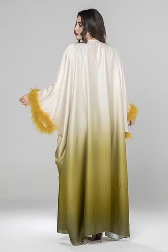 جلابية فراشة ساتان