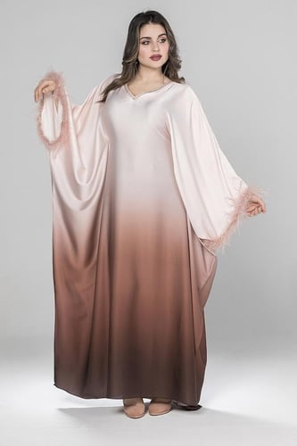 جلابية فراشة ساتان