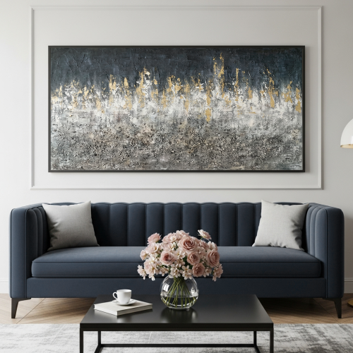 لوحات فن تجريدي مودرن (طباعه علي قماش كانفس)