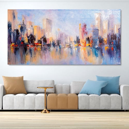 لوحات فن تجريدي تصميم مودرن