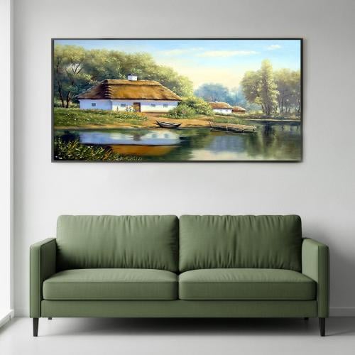 لوحات الطبيعه (طباعه علي قماش كانفس)