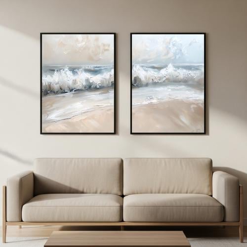 لوحات طبيعه طباعه علي قماش كانفس