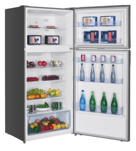 ثلاجة جنرال جولدي 14.9 قدم 420 لتر - استيل