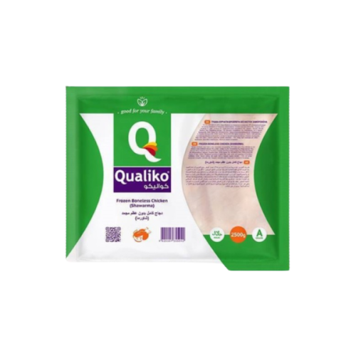 كواليكو شاورما دجاج مجمدة 2.5 كغ × 4 - كرتون