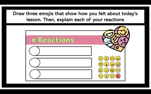 عرض أنشطة فعالة للأغلاق